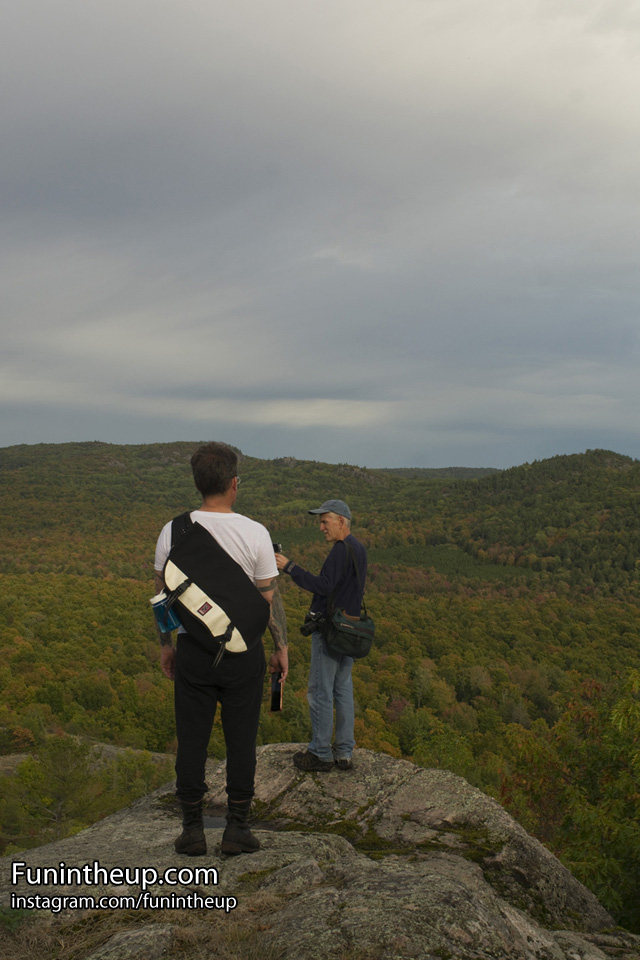 Keith and Shawn taking in the views to the east off Ghost Peak.