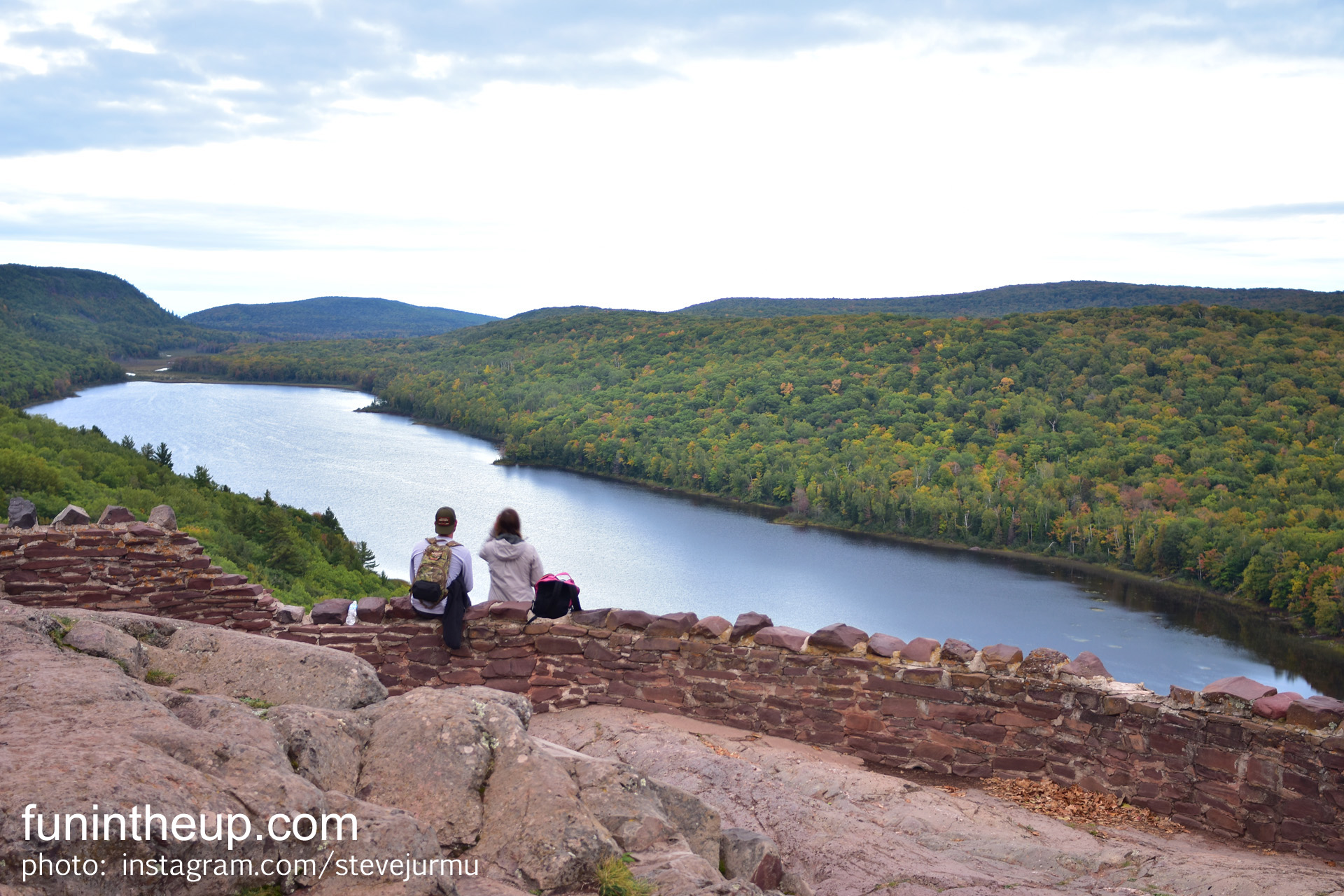 Porcupine Mountains fall colors