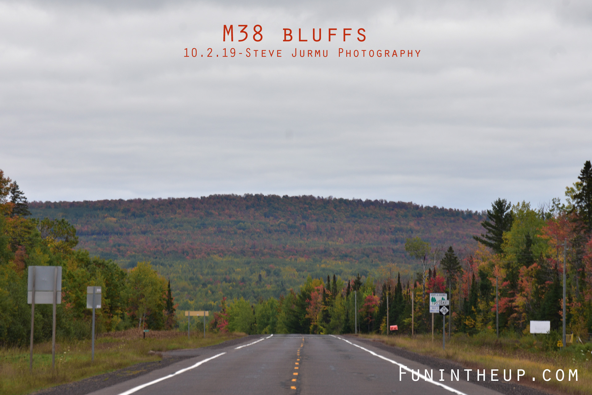 Fall Colors along M38 near Ontonagon
