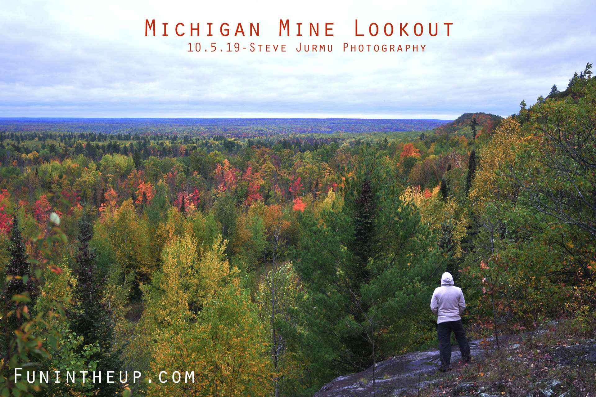 Lookout at Michigan Mine, fall colors