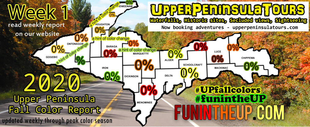 Upper Peninsula Fall Colors, Michigan 2020